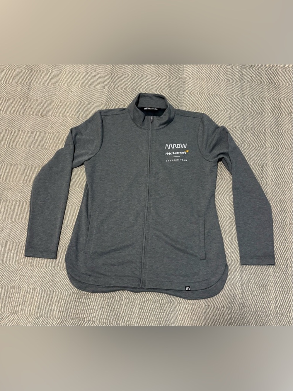 Travis Mathew McLaren Indy Car team long sleeve zip up